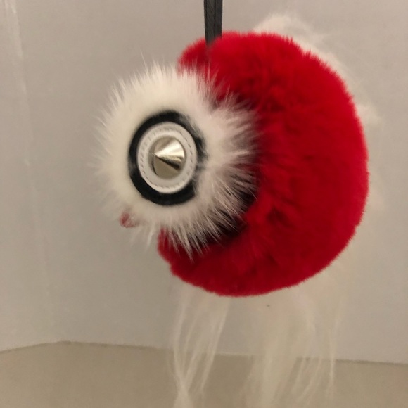 The Fur Vault Mink Owl Key Fob Bag Charm Keychain NWT SO SOFT - Picture 4 of 7